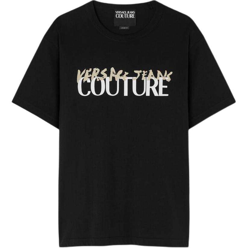 VERSACE Jeans Couture Logo Print T Shirt