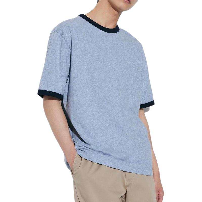 UNIQLO T Shirt Unisex Light Blue