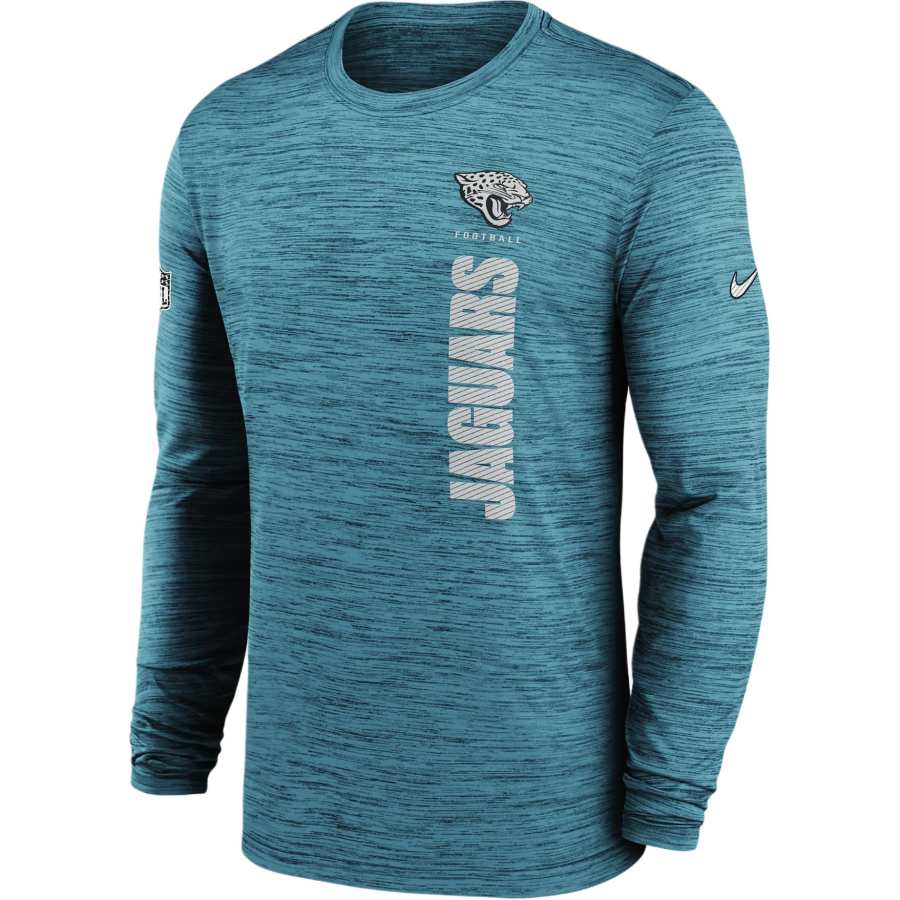 Nike Nike Jacksonville Jaguars Sideline Velocity Men's Nike Dri-FIT Nfl Long-Sleeve T-Shirt
