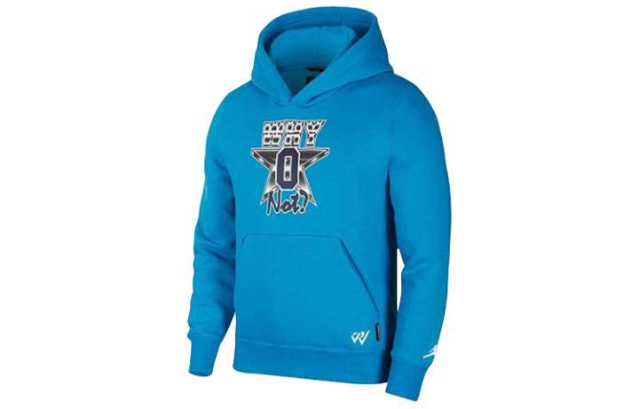 Jordan Jordan Sweatshirts Men's Blue Hooded Moderate Regular