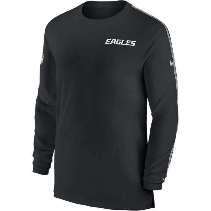Nike Nike Philadelphia Eagles Sideline Coach Men's Nike Dri-FIT Nfl Long-Sleeve Top