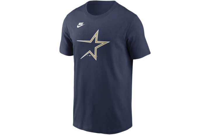 Nike Nike T Shirt Houston Astros Men's Marine Blue