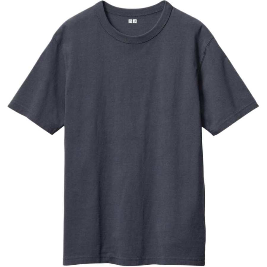 UNIQLO T Shirt Unisex Asphalt Gray