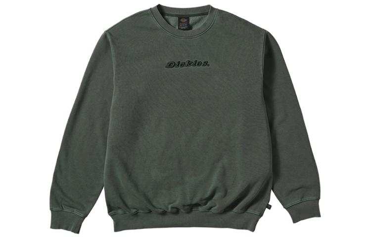 Dickies X JAKE HAYES Sweatshirts Men's Teal Leaf Green Crew Neck Moderate Regular