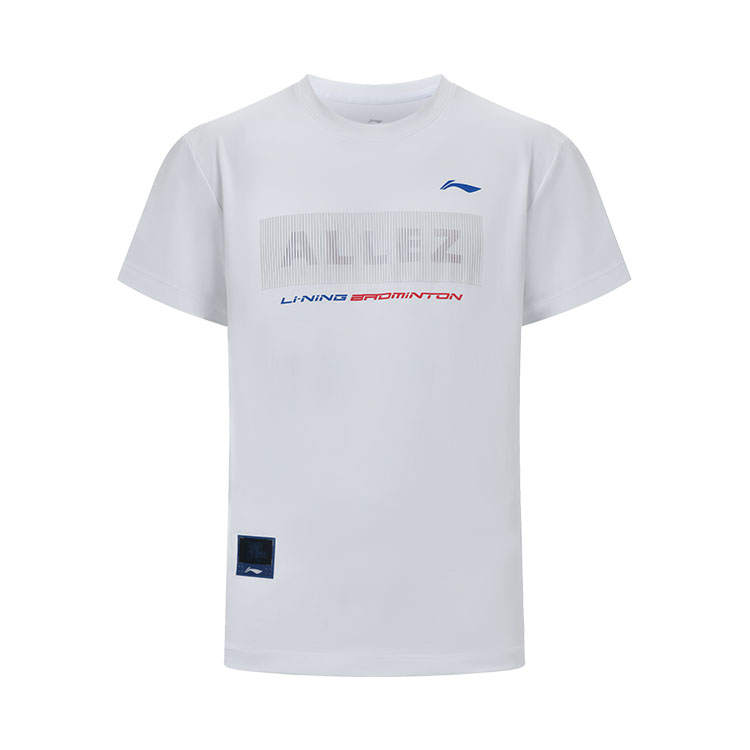 Li-Ning Li Ning Badminton Collection T Shirt Unisex White