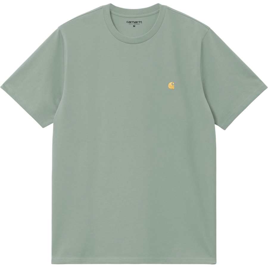 Carhartt WIP Chase Short Sleeved T Shirts Men's Matte Green