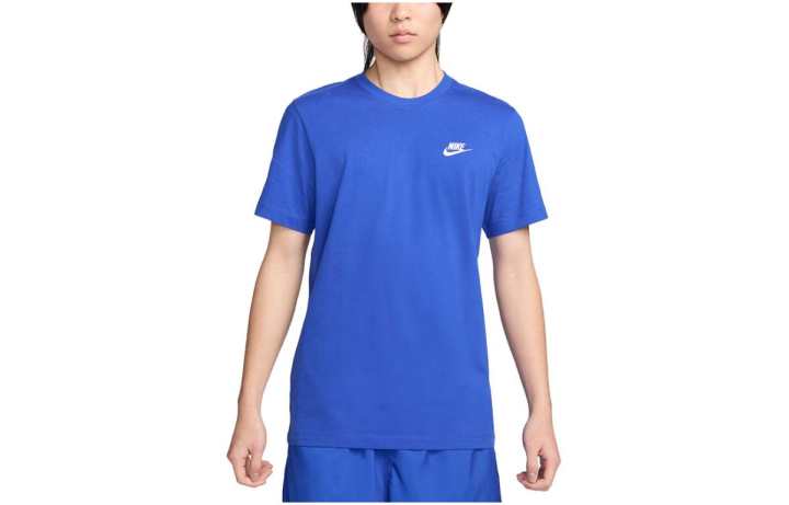Nike Nike Drop Shoulder Sleeve T Shirt Men's Blue
