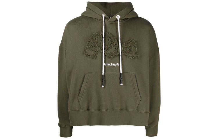 Palm Angels bear-motif hoodie