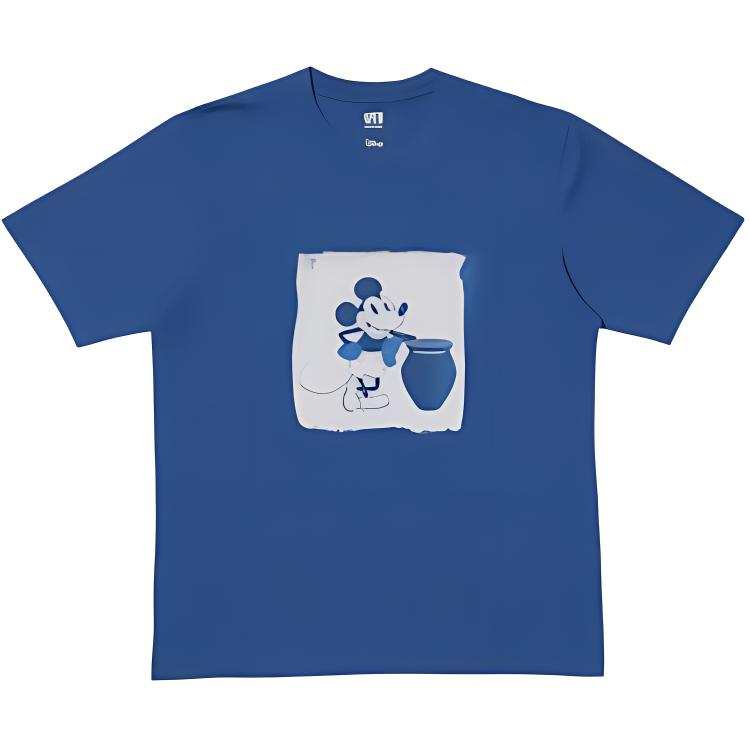 UNIQLO x BUAISOU X , T Shirt Men's Blue