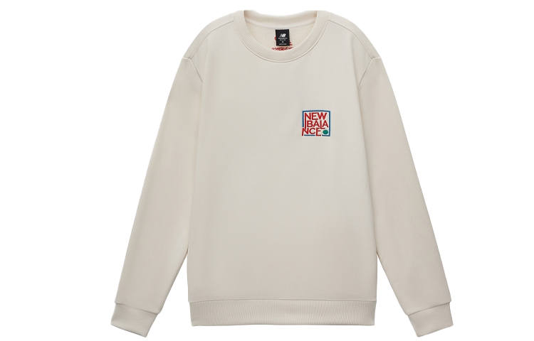New Balance New Balance Lifestyle Casual Sweatshirt Men's Cream