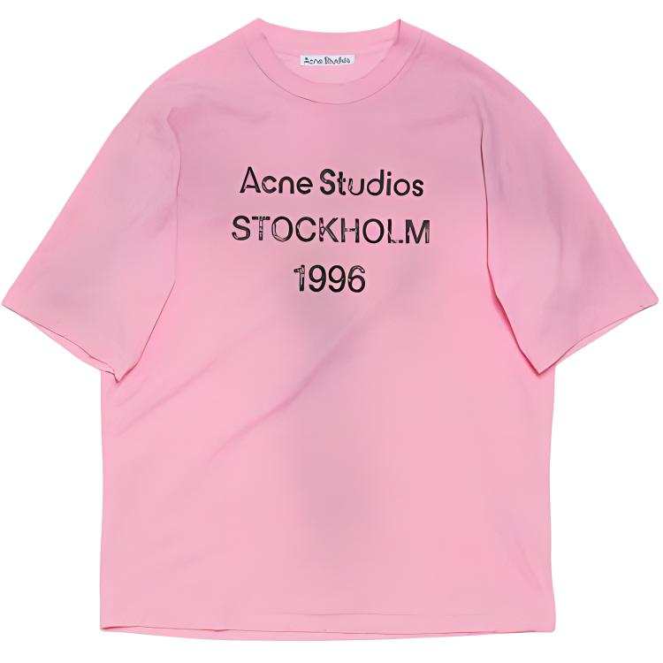 Acne Studios Acne Studios Logo Printed Crewneck T Shirt