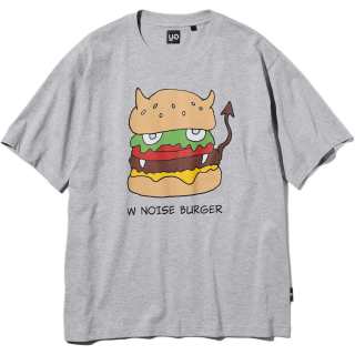 GU x LIANMINGKUAN SS25 T Shirt Unisex Gray