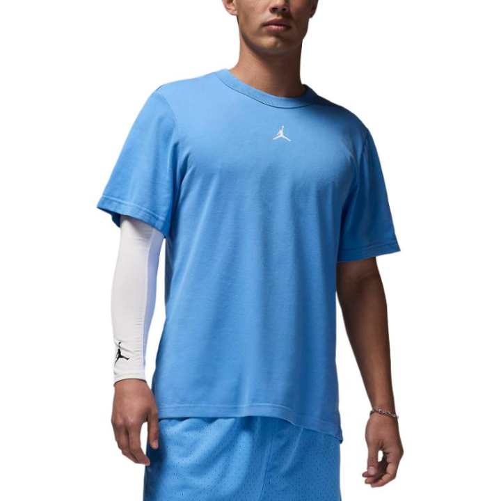 Jordan Jordan Apparel T Shirts Men's Blue Crew Neck