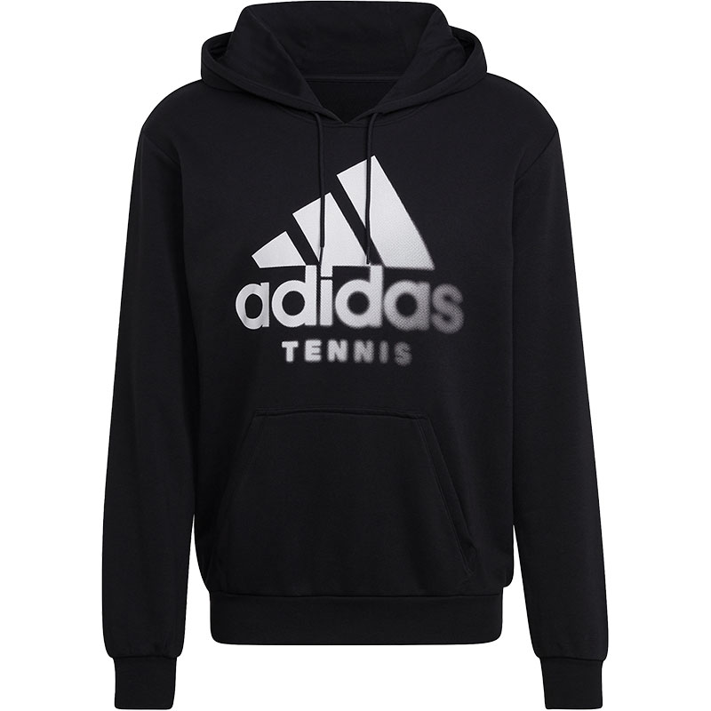 Adidas Adidas Sweatshirts Men's Black Hooded Moderate Regular