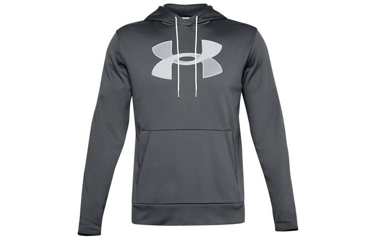 Under Armour Thickened And Fleece Lined Sports Training Sweatshirt Men's Gray