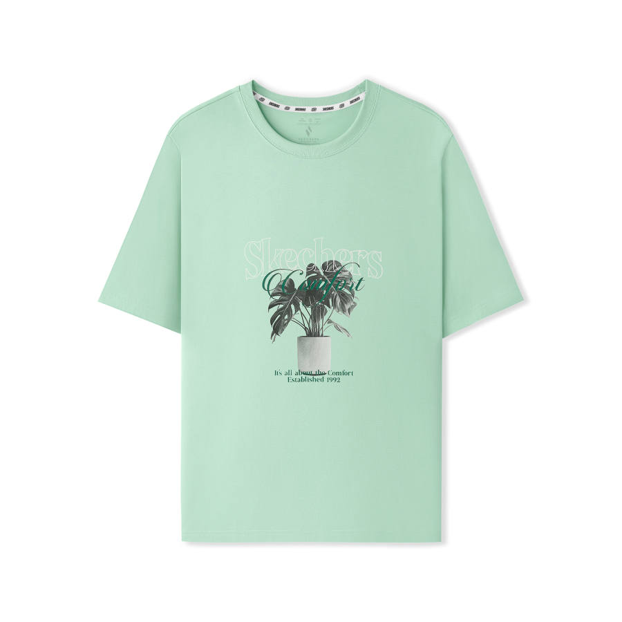 Skechers T Shirt Unisex Slight Green