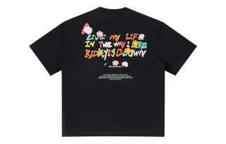 RickyisClown T Shirts Unisex Crew Neck Moderate Heavyweight