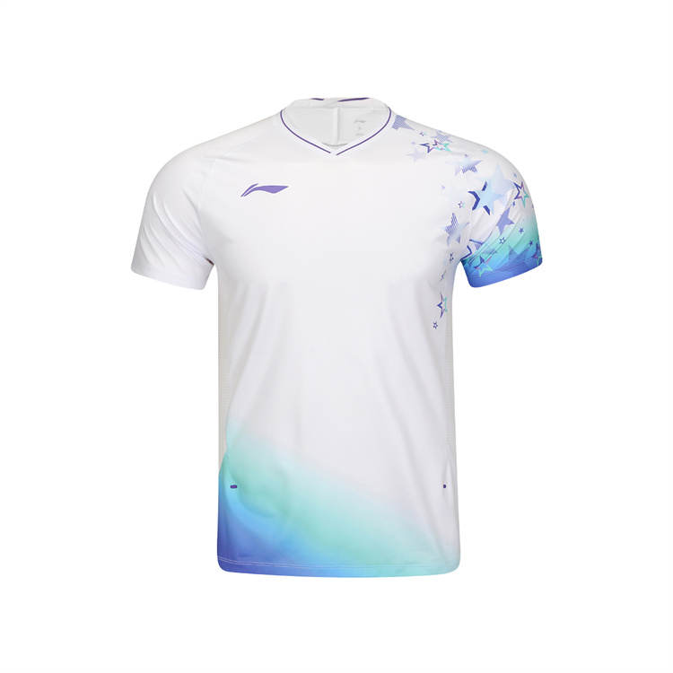 Li-Ning Li Ning Badminton Collection T Shirt Unisex White
