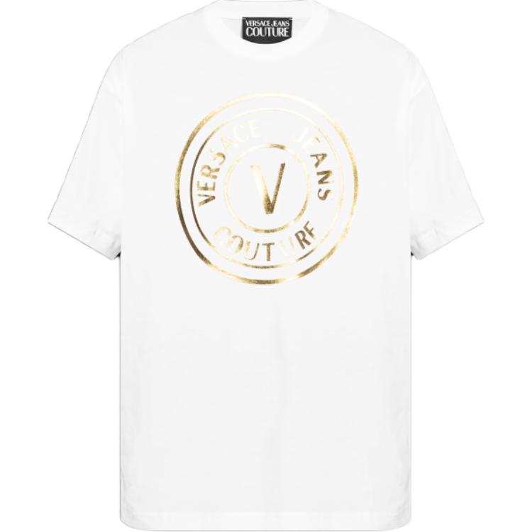 VERSACE JEANS COUTURE Logo Print T Shirt