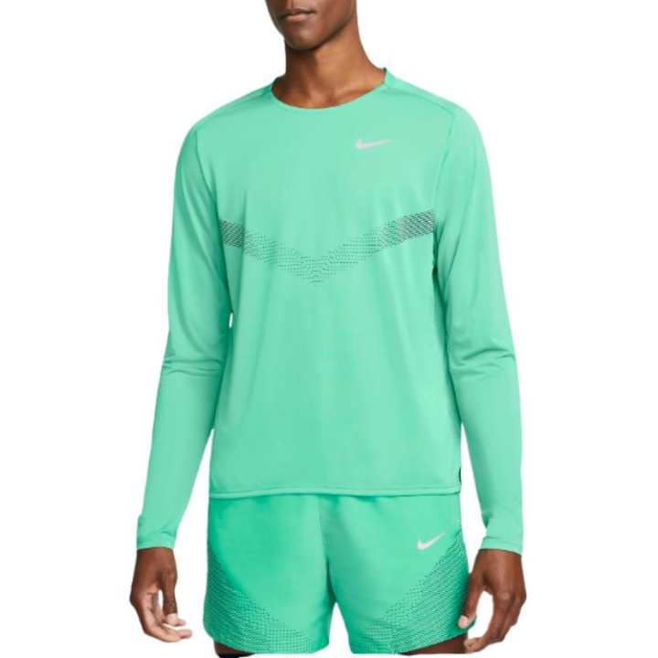 Nike Nike T Shirts Men's Green Crew Neck