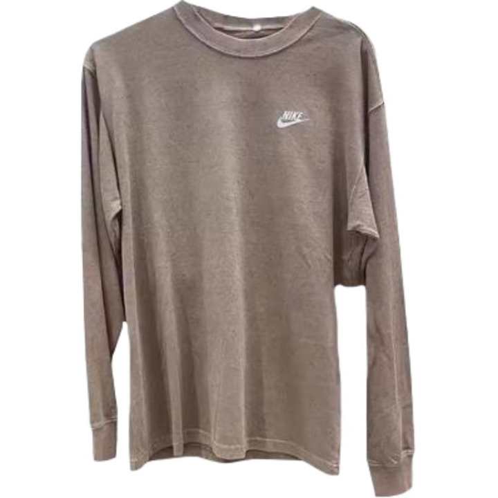 Nike Nike T Shirts Men's Khaki Crew Neck Moderate
