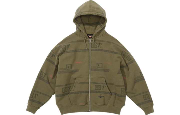 Supreme Supreme X Undercover Zip Up Hooded Sweatshirt
