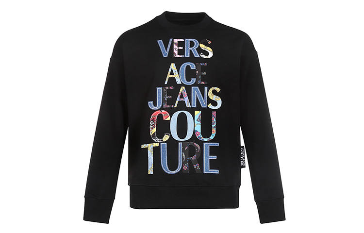 VERSACE JEANS COUTURE Sweatshirt Men's Black