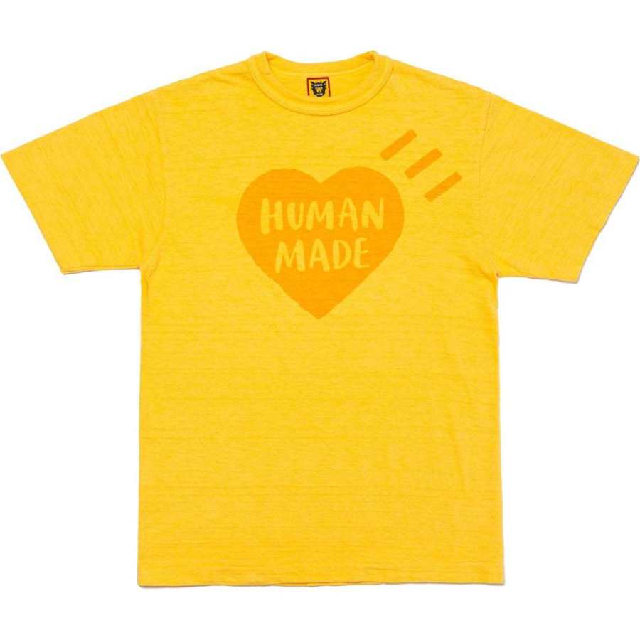 HUMAN MADE HUMAN MADE Heart-Printed Jersey T-Shirt