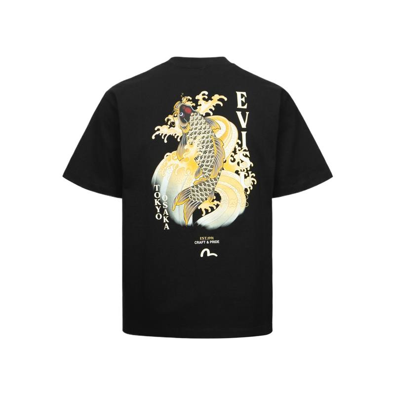 EVISU EVISU Seagull-embroidered T-shirt