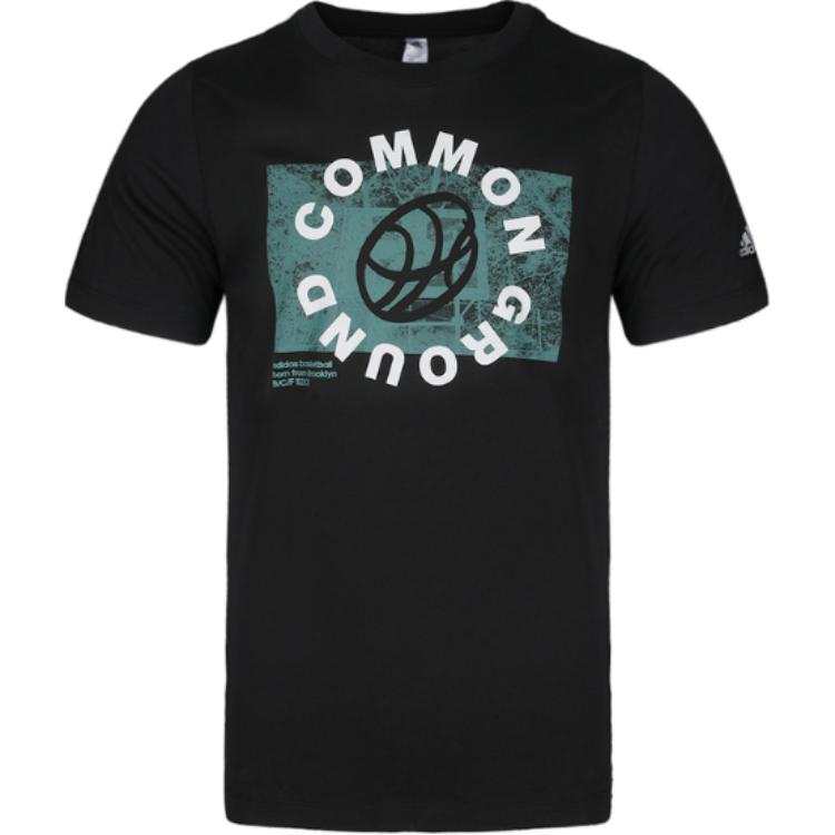 Adidas Adidas COMMON GROUND T Shirt Men's Black
