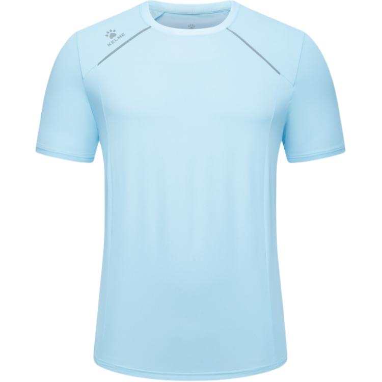 KELME Running T Shirts Men's Crew Neck Thin Straight Fit