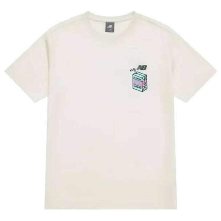 New Balance New Balance T Shirt Unisex Ivory White