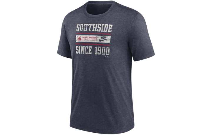 Nike Nike T Shirt Men's Marine Blue Chicago White Sox Team