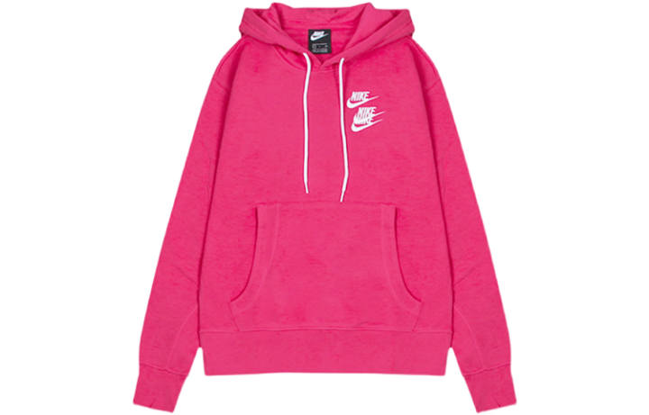 Nike Nike Sweatshirts Men's Rose Red Hooded Moderate Regular