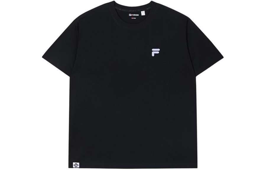 FILA FUSION FOB T Shirt Unisex Jet Black