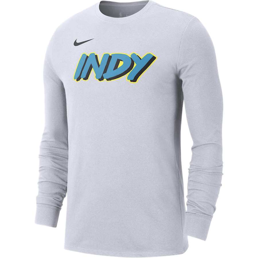 Nike Nike Indiana Pacers Essential City Edition Men's Nike Nba Long Sleeve T Shirt