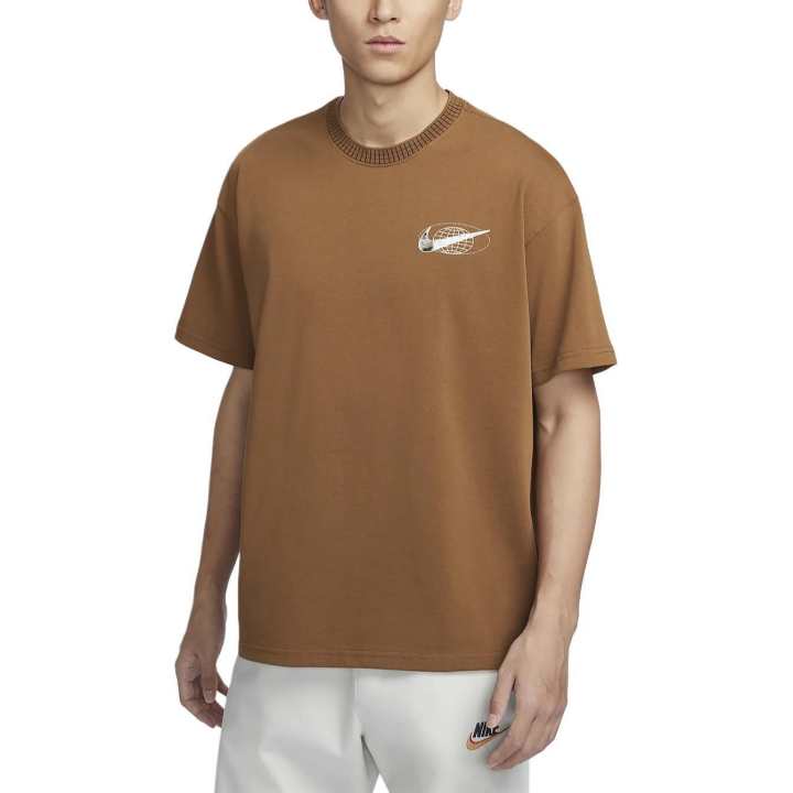 Nike Nike T Shirt Men's Light British Umber