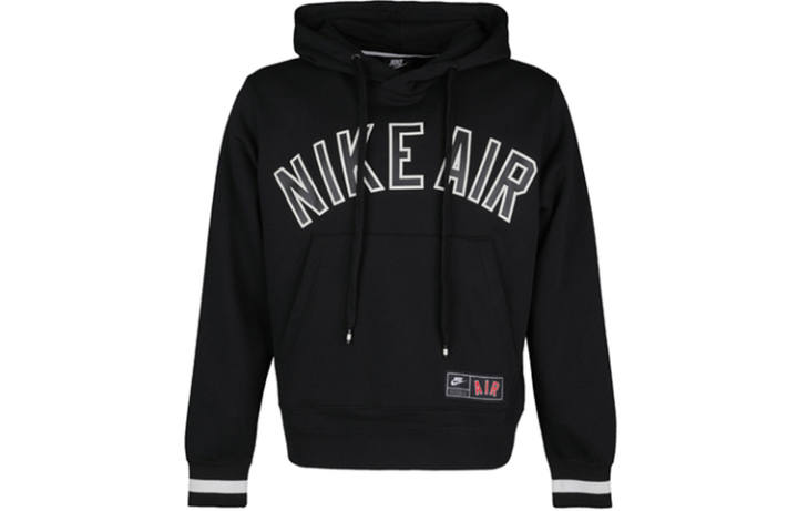 Nike Nike Sweatshirts Men's Black Hooded Moderate Regular