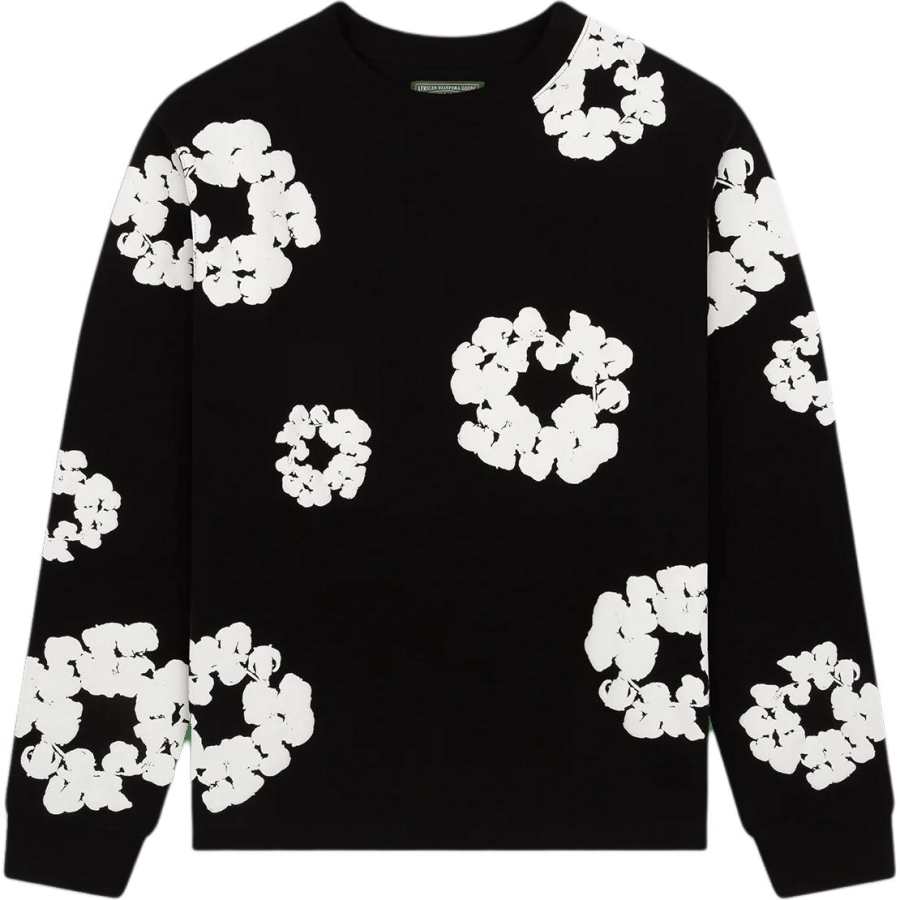 Denim Tears wreath long sleeve T-shirt