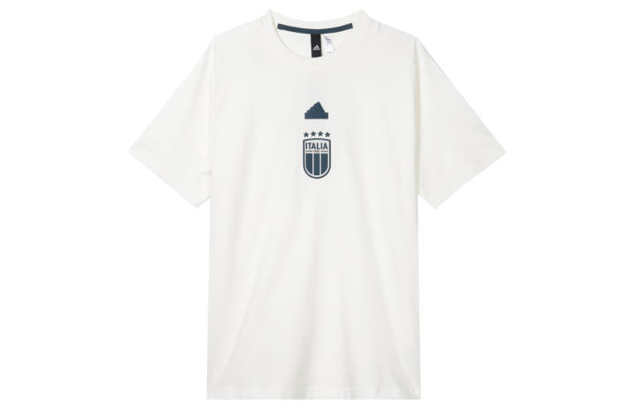 Adidas Adidas T Shirts Men's White Crew Neck Moderate