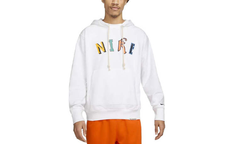 Nike Nike Sweatshirts Men's White Hooded Moderate Regular