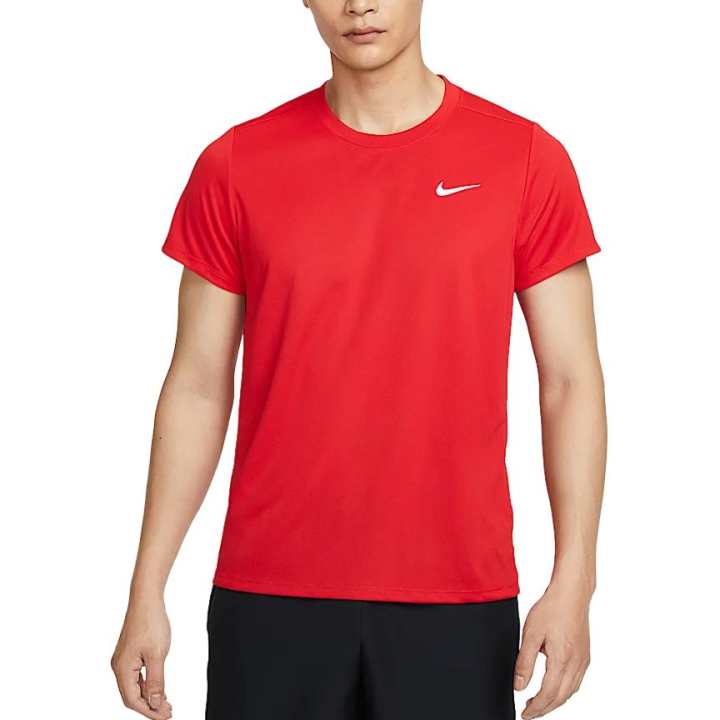 Nike Nike Court VictoryDri Fit FW24 T Shirt Men's University Red/White