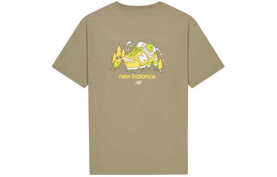 New Balance New Balance New Balance NB T Shirt Men's Olive Green