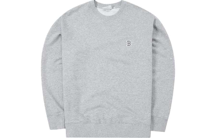 MLB Sweatshirts Unisex Gray Crew Neck Moderate Other