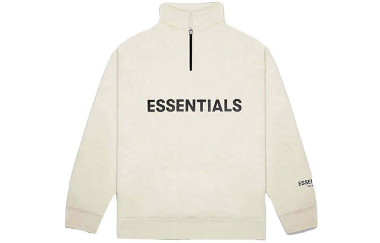 Fear Of God Essentials Half Zip Pullover Sweater