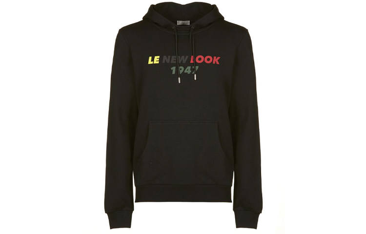 DIOR Quarterly New Products Sweatshirts Men's Black Hooded Moderate Regular