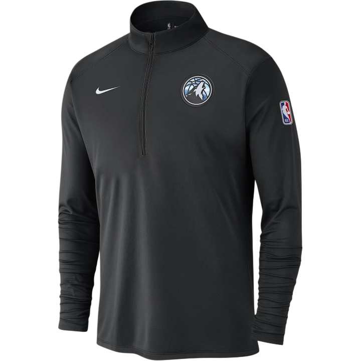 Nike Nike Minnesota Timberwolves City Edition Men's Nike Dri FIT Nba 1/2 Zip Long Sleeve Top