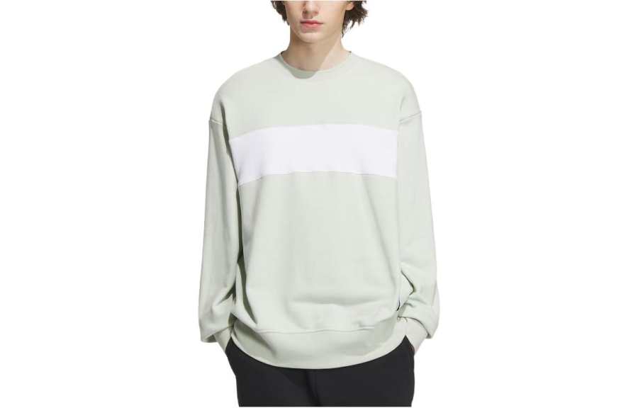 Adidas Adidas Sweatshirts Unisex Linen Green Crew Neck Moderate Other