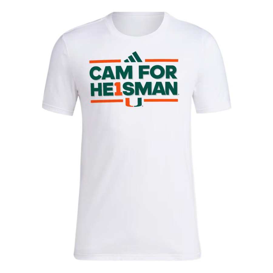 Adidas Adidas Free Shipping With AdiClub Miami Cam Ward Heisman Hopeful Tee