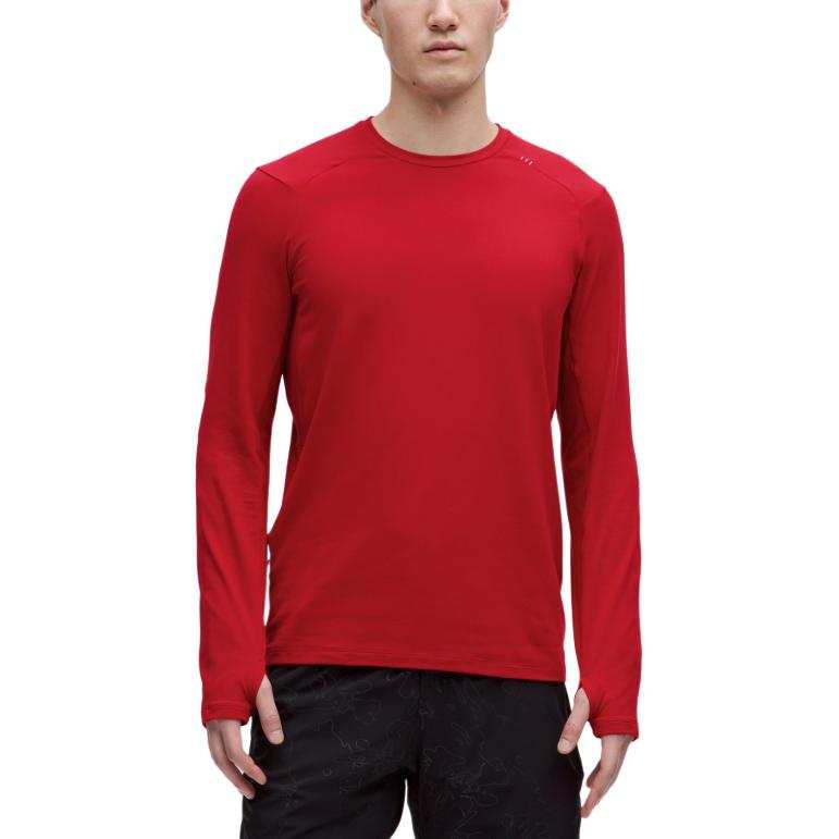 Lululemon Surge WarmRulu T Shirt Men's Dark Red